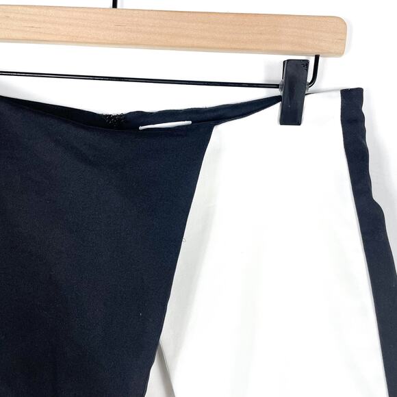 Superdown Aaleyah Two Tone Wrap Skort Black White Surplice Sz‎ L - Picture 7 of 11